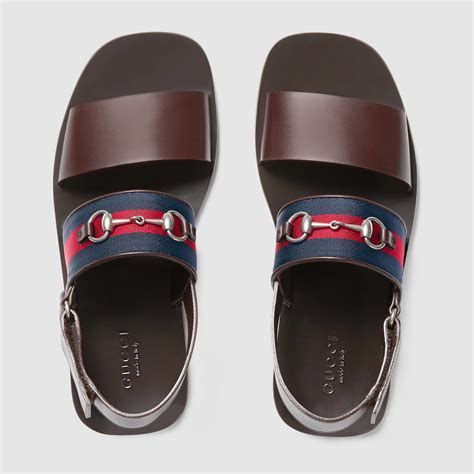 gucci sandals men brown|Gucci sandals women brown.